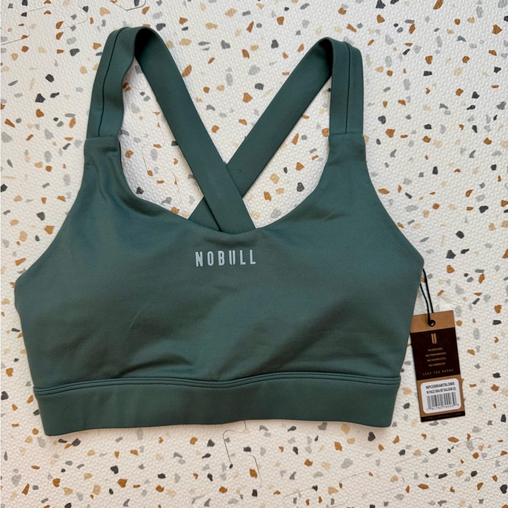 NEW- NOBULL Pace Sports Bra (Balsam)